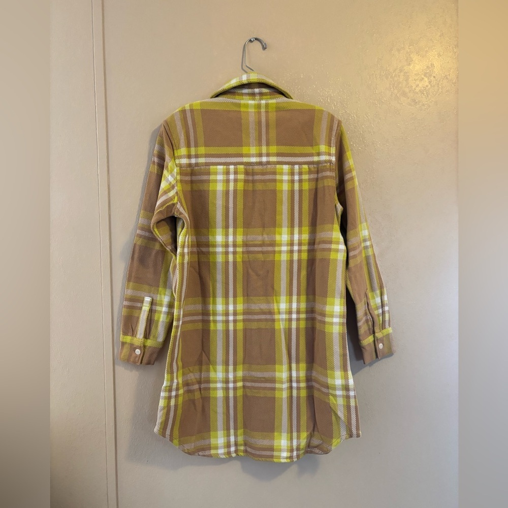 NWT Outerknown Blanket Shirt Dress sz S - Picture 2 of 11
